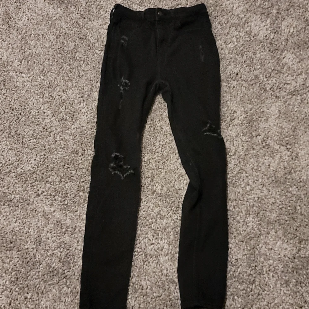 Hollister High-Rise Super Skinny - Size 1S Black Jeans